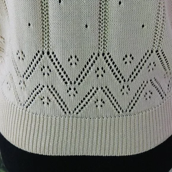 Cardigan with Drop Needle Pattern - Picture 5 of 5